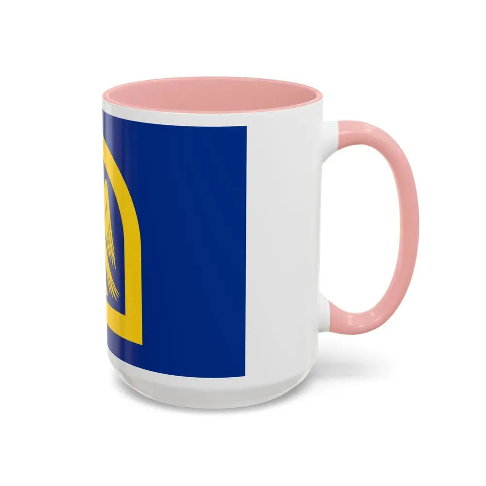 Flag of Wing UK - Accent Coffee Mug - Go Mug Yourself