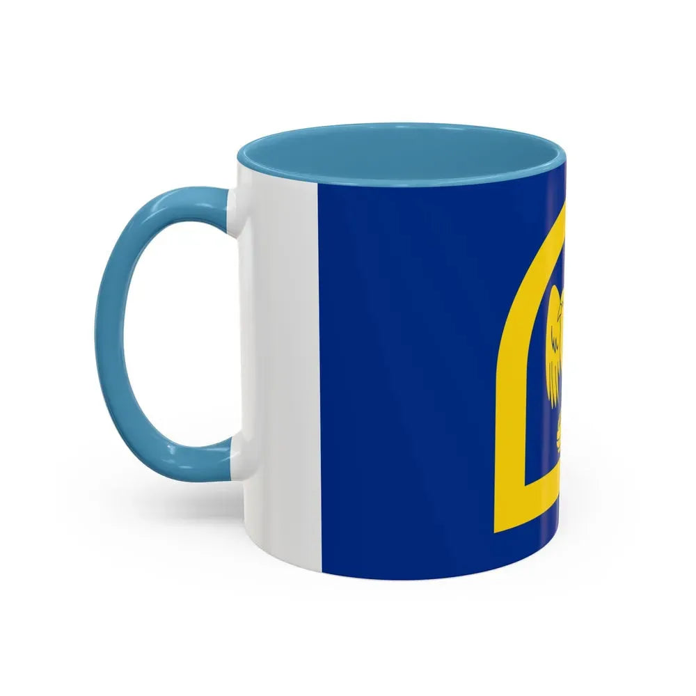 Flag of Wing UK - Accent Coffee Mug - Go Mug Yourself