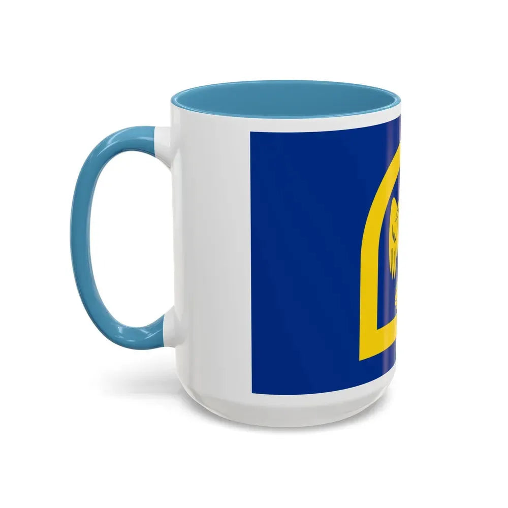 Flag of Wing UK - Accent Coffee Mug - Go Mug Yourself
