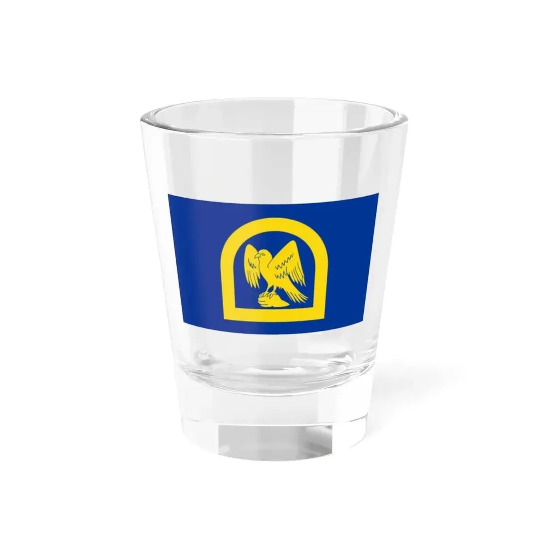 Flag of Wing UK - Shot Glass 1.5oz 1.5oz - Go Mug Yourself