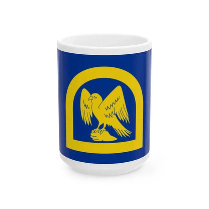 Flag of Wing UK - White Coffee Mug 15oz - Go Mug Yourself