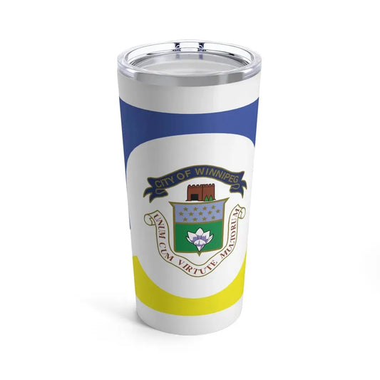 Flag of Winnipeg Canada - Tumbler 20oz 20oz - Go Mug Yourself