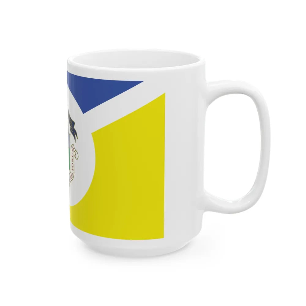 Flag of Winnipeg Canada - White Coffee Mug-Go Mug Yourself