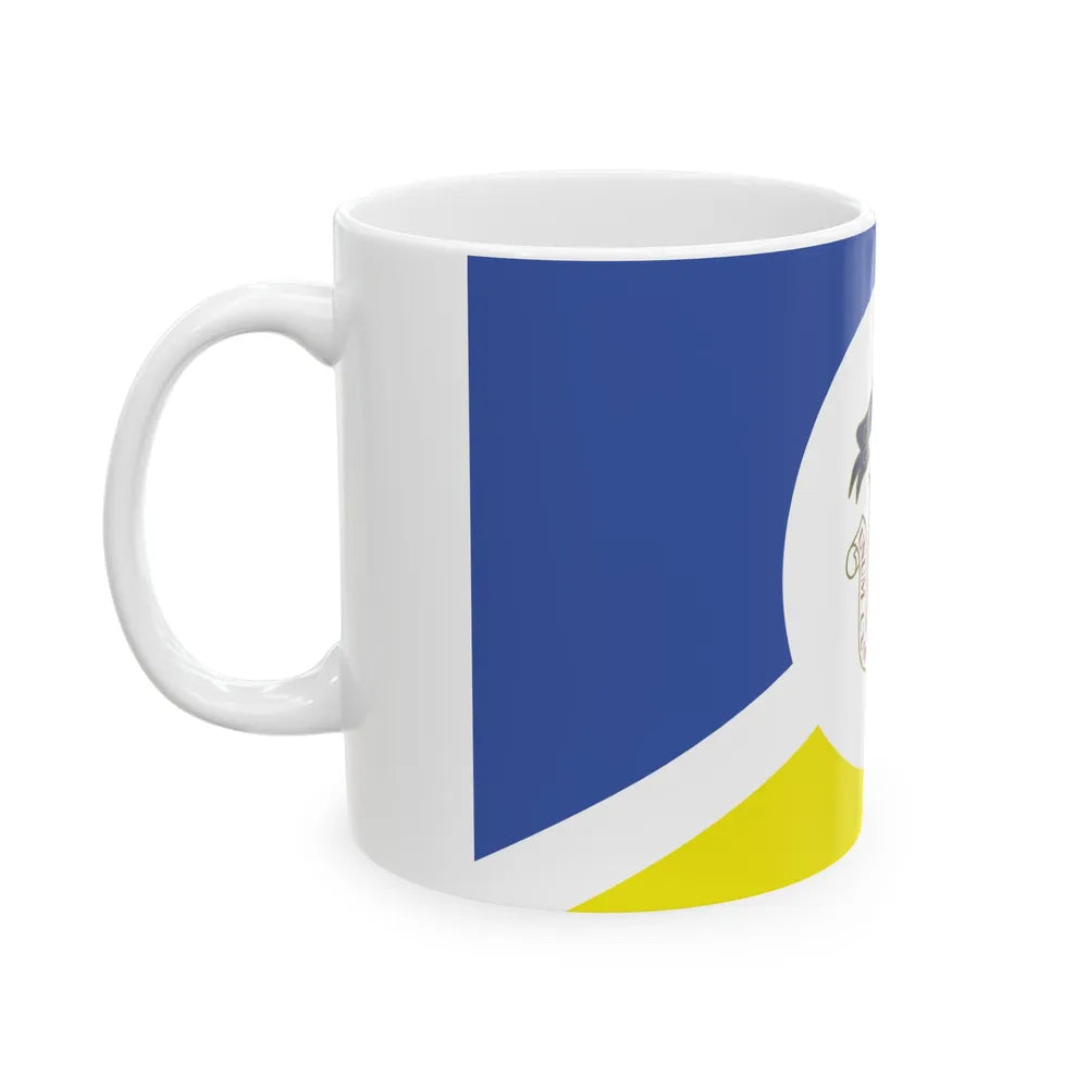 Flag of Winnipeg Canada - White Coffee Mug-Go Mug Yourself