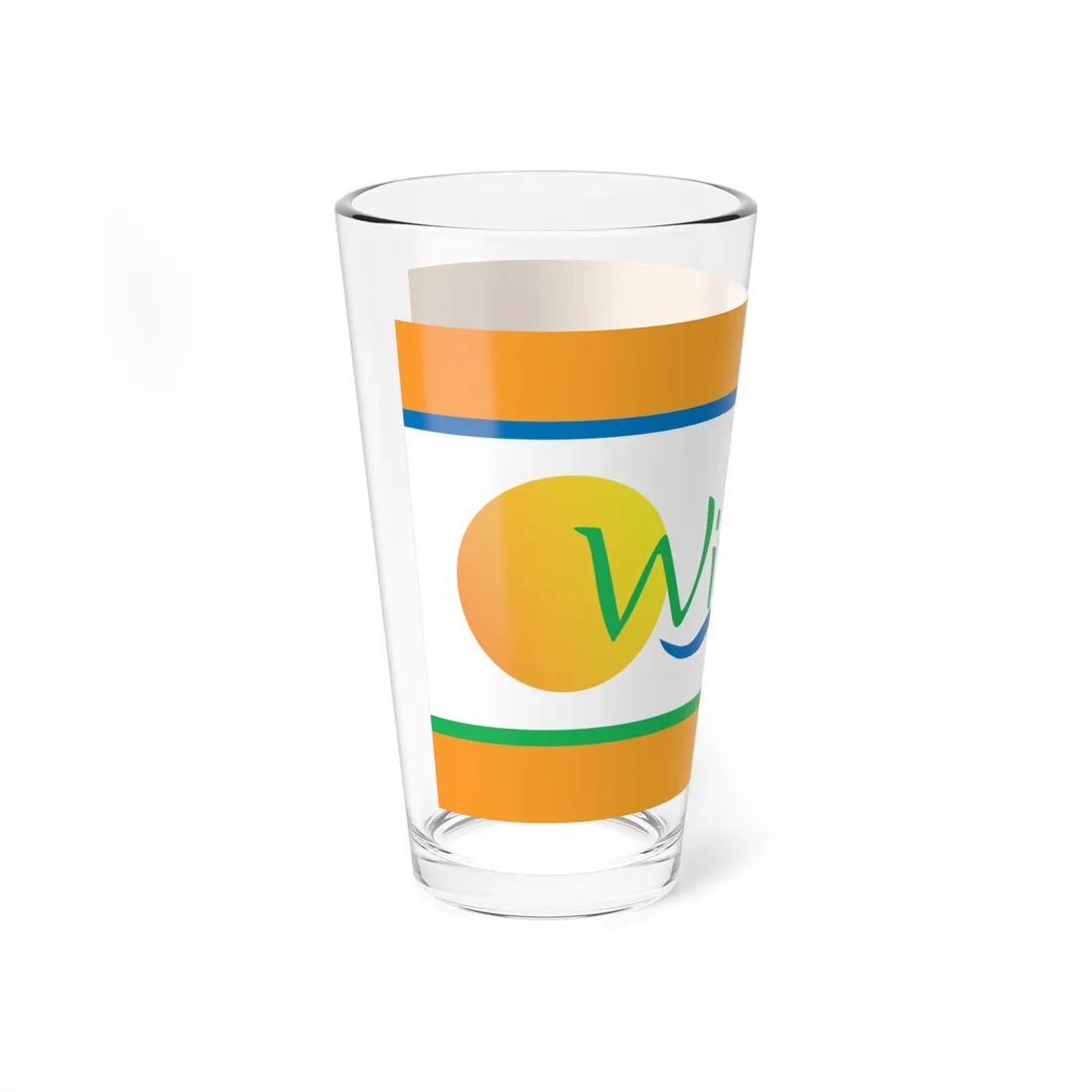 Flag of Winsted Minnesota (United States) Pint Glass 16oz - Go Mug Yourself