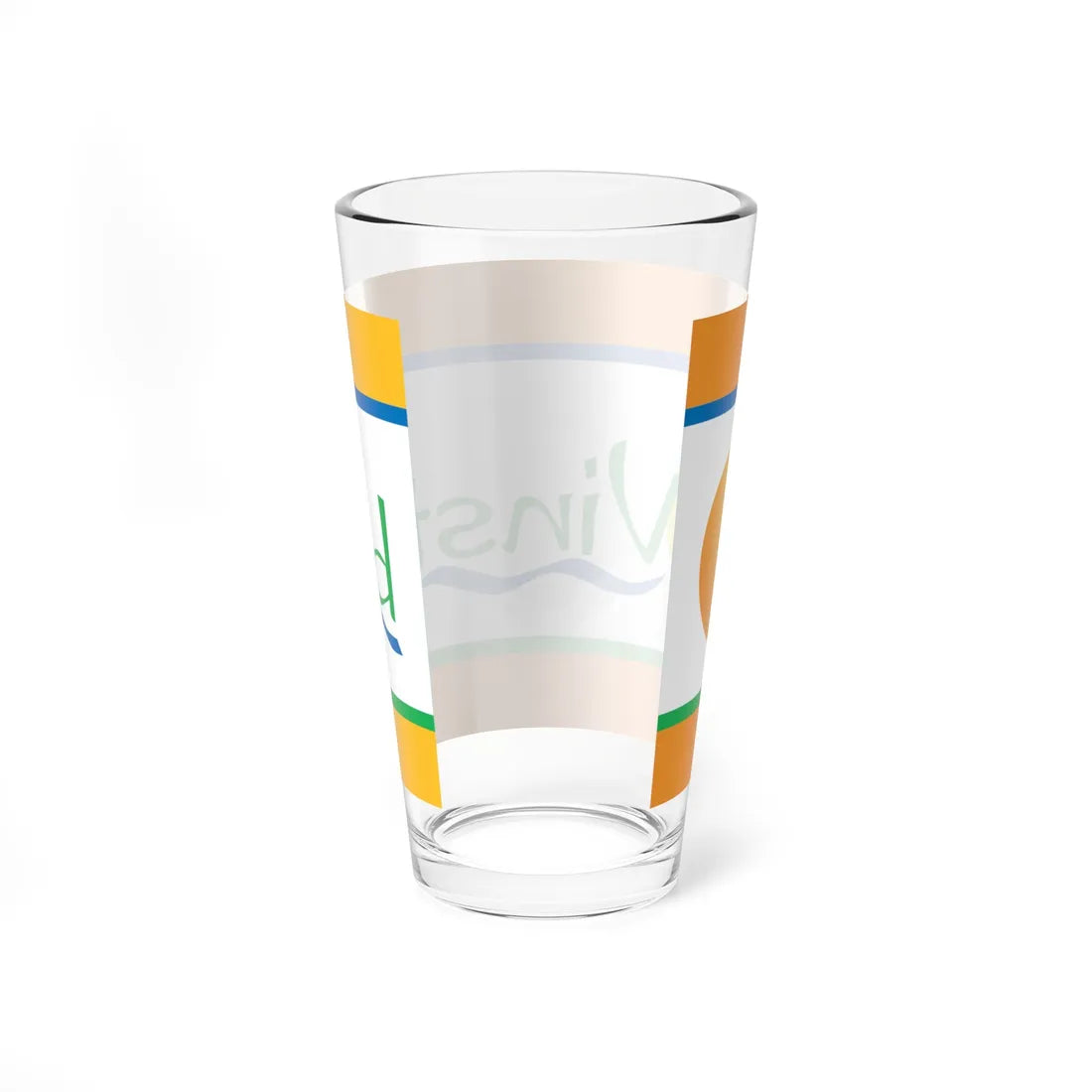 Flag of Winsted Minnesota (United States) Pint Glass 16oz - Go Mug Yourself