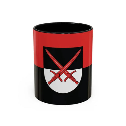 Flag of Wittenberg Germany - Accent Coffee Mug 11oz Black - Go Mug Yourself