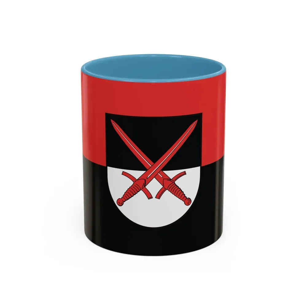 Flag of Wittenberg Germany - Accent Coffee Mug 11oz Light Blue - Go Mug Yourself