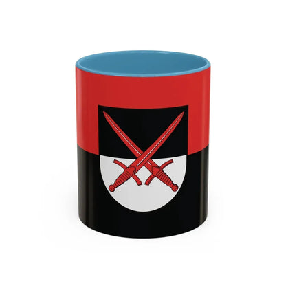 Flag of Wittenberg Germany - Accent Coffee Mug 11oz Light Blue - Go Mug Yourself