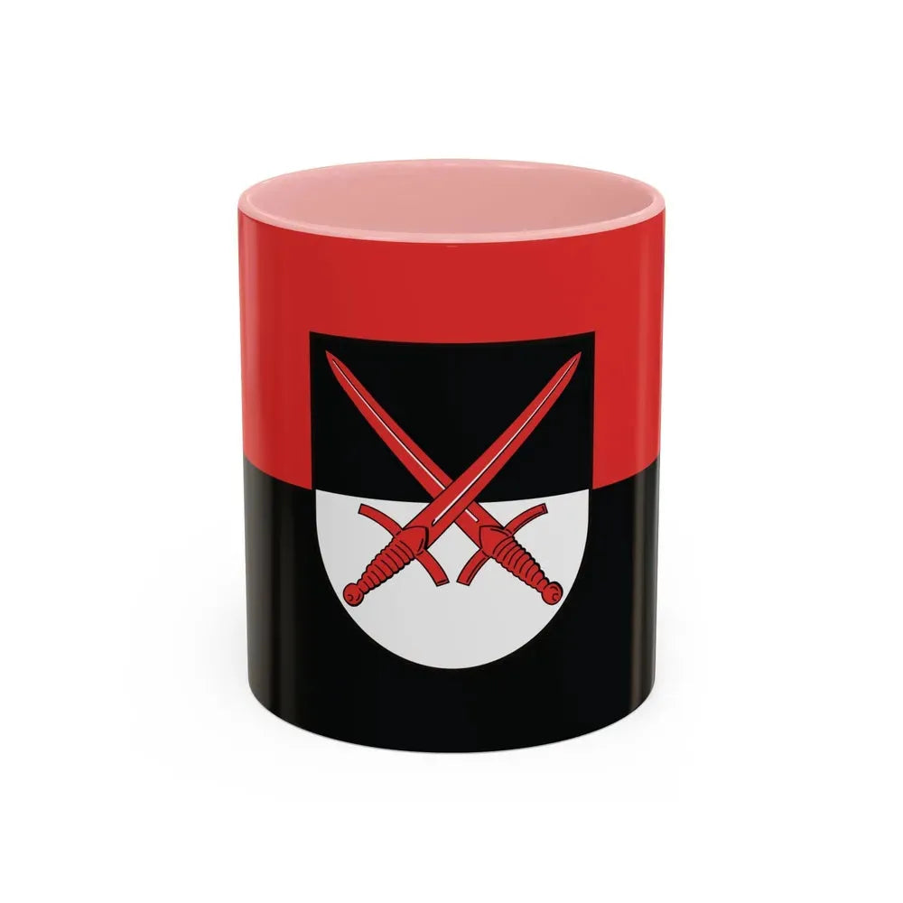 Flag of Wittenberg Germany - Accent Coffee Mug 11oz Pink - Go Mug Yourself