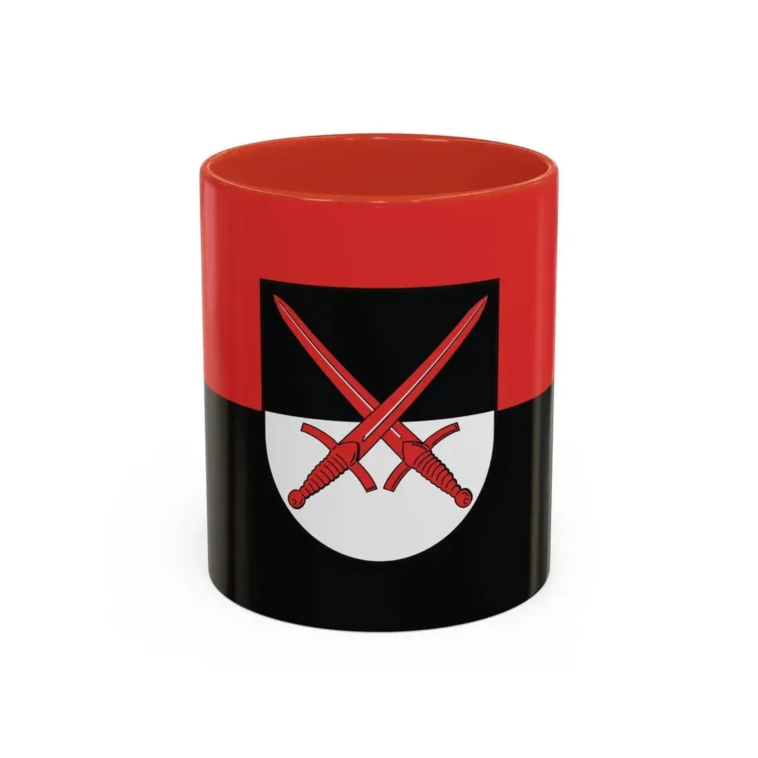 Flag of Wittenberg Germany - Accent Coffee Mug 11oz Red - Go Mug Yourself