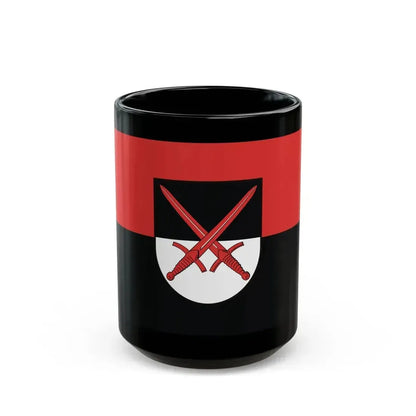 Flag of Wittenberg Germany - Black Coffee Mug 15oz - Go Mug Yourself