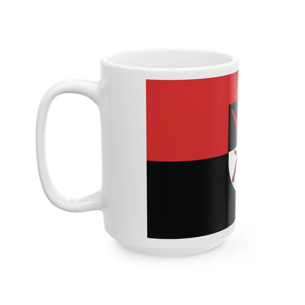 Flag of Wittenberg Germany - White Coffee Mug-Go Mug Yourself