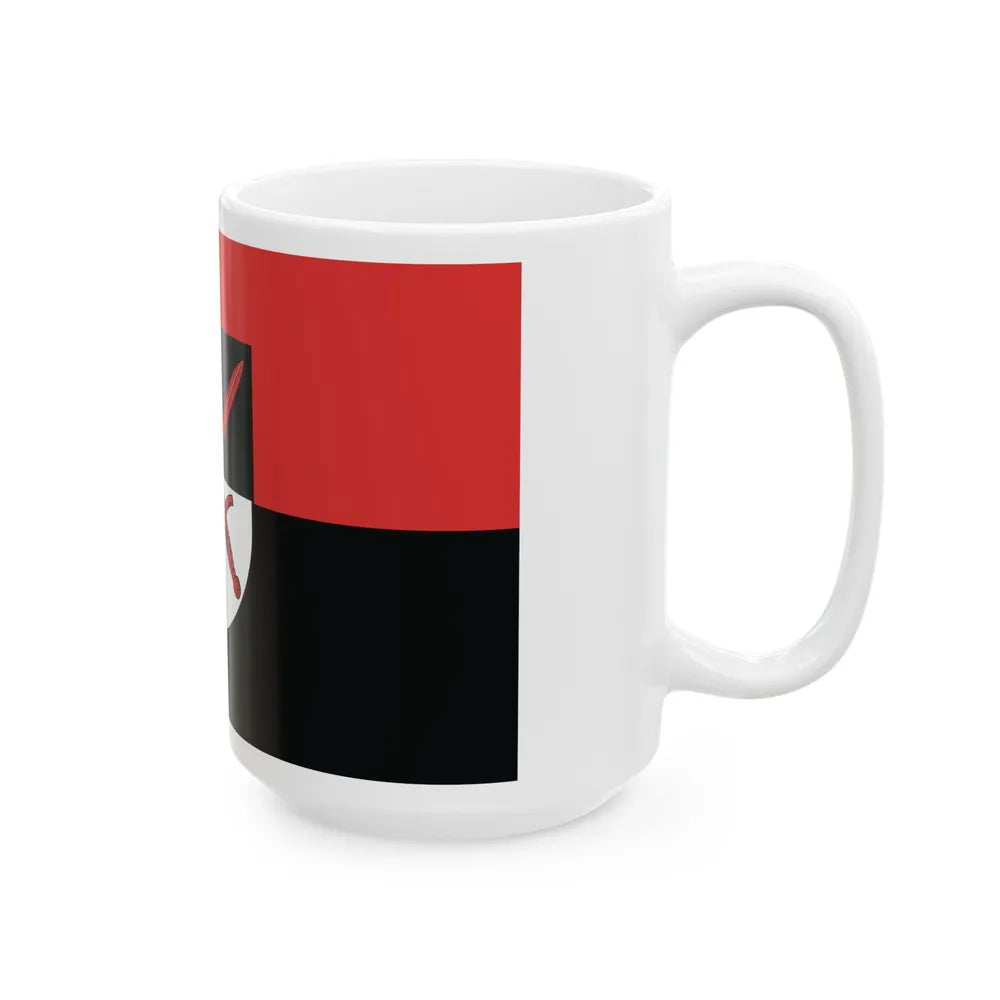 Flag of Wittenberg Germany - White Coffee Mug-Go Mug Yourself