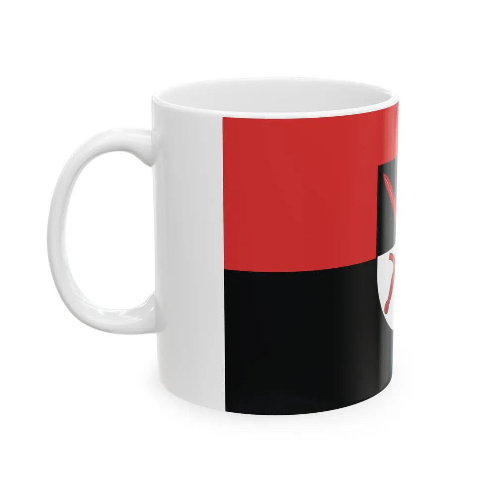 Flag of Wittenberg Germany - White Coffee Mug-Go Mug Yourself