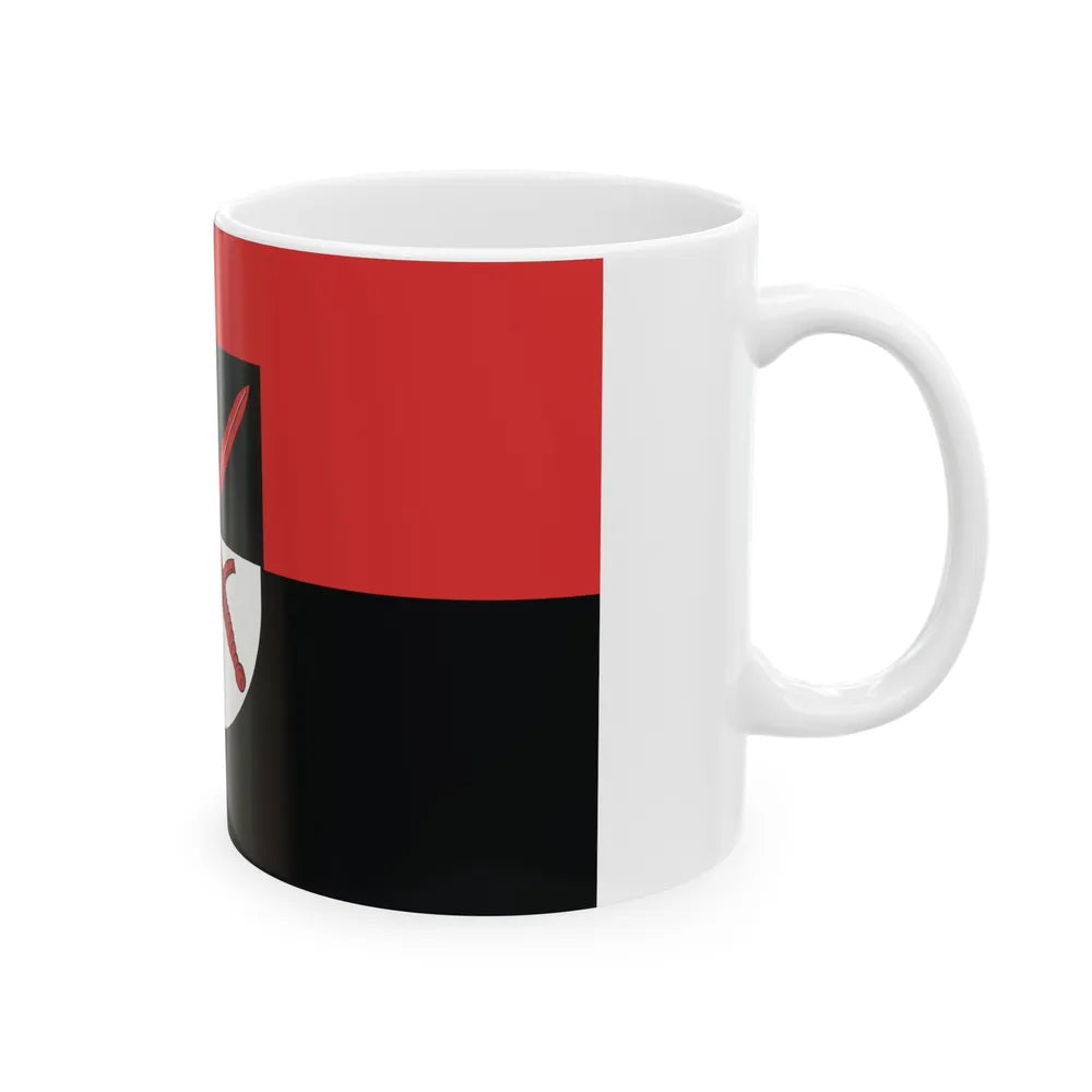 Flag of Wittenberg Germany - White Coffee Mug-Go Mug Yourself