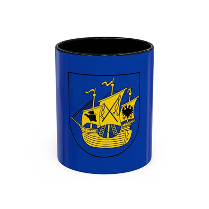 Flag of Wittmund Germany - Accent Coffee Mug 11oz Black - Go Mug Yourself