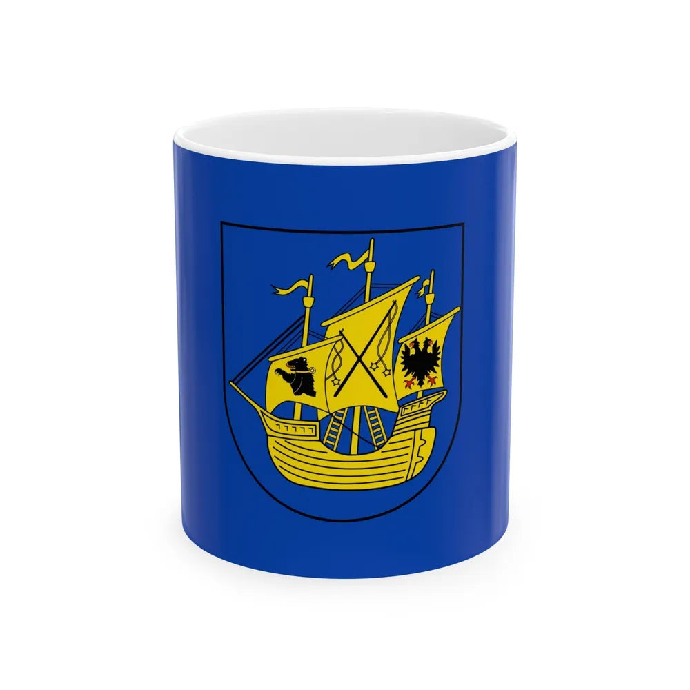 Flag of Wittmund Germany - White Coffee Mug-11oz-Go Mug Yourself