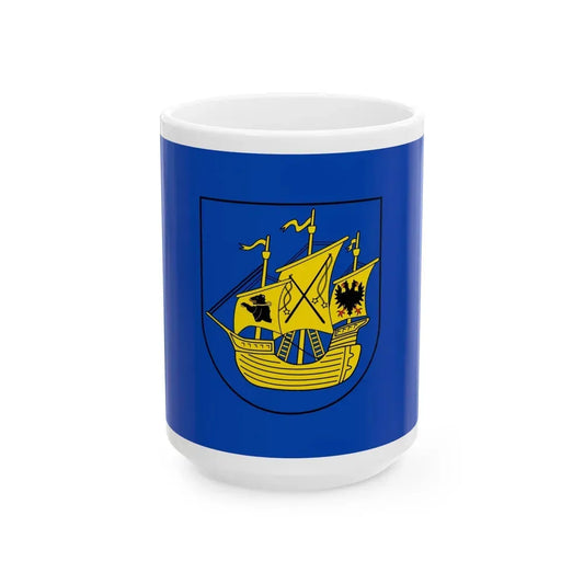 Flag of Wittmund Germany - White Coffee Mug 15oz - Go Mug Yourself