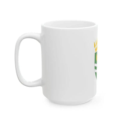 Flag of Woleu-Ntem Province Gabon (Gabon) White Coffee Mug - Go Mug Yourself