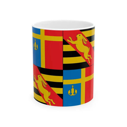 Flag of Wolfgang Haas (Liechtenstein) White Coffee Mug 11oz - Go Mug Yourself