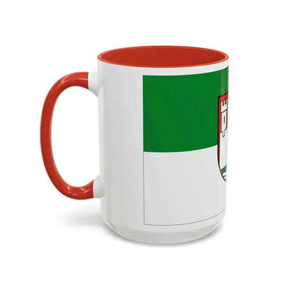 Flag of Wolfsburg Germany - Accent Coffee Mug - Go Mug Yourself
