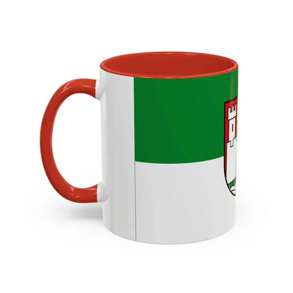 Flag of Wolfsburg Germany - Accent Coffee Mug - Go Mug Yourself