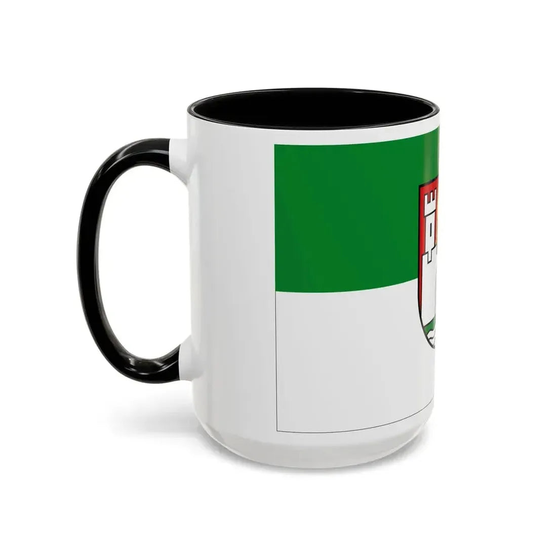 Flag of Wolfsburg Germany - Accent Coffee Mug - Go Mug Yourself