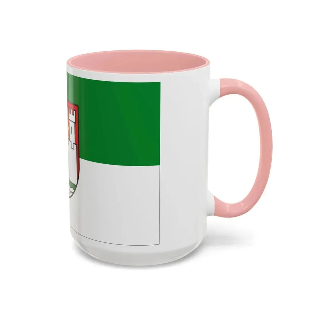Flag of Wolfsburg Germany - Accent Coffee Mug - Go Mug Yourself