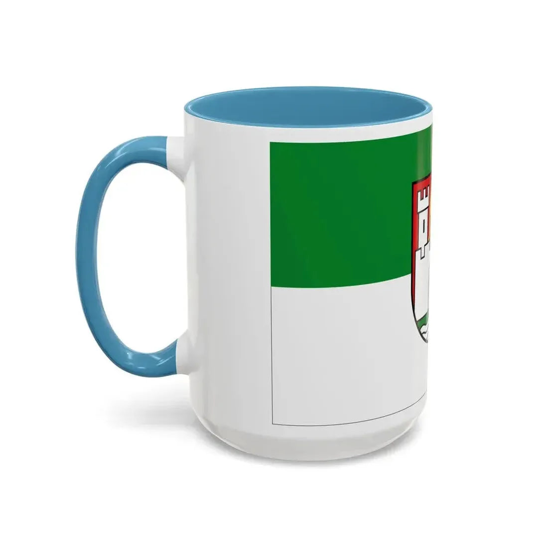 Flag of Wolfsburg Germany - Accent Coffee Mug - Go Mug Yourself