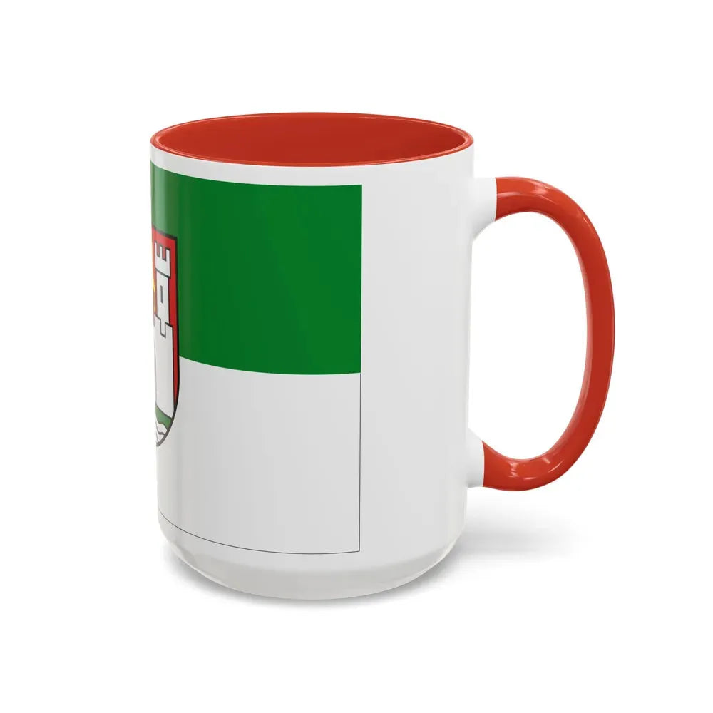Flag of Wolfsburg Germany - Accent Coffee Mug - Go Mug Yourself