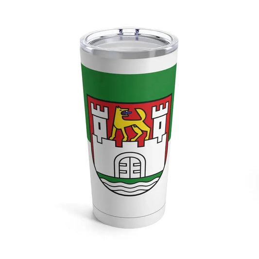 Flag of Wolfsburg Germany - Tumbler 20oz 20oz - Go Mug Yourself