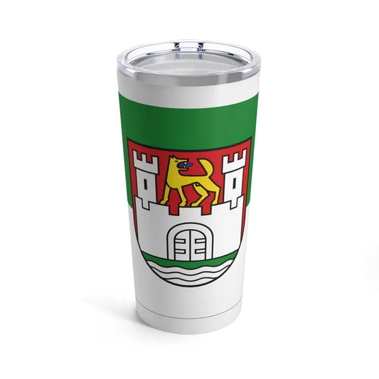 Flag of Wolfsburg Germany - Tumbler 20oz 20oz - Go Mug Yourself