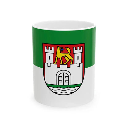 Flag of Wolfsburg Germany - White Coffee Mug 11oz - Go Mug Yourself