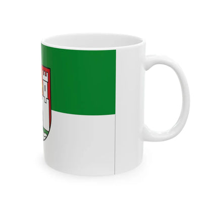 Flag of Wolfsburg Germany - White Coffee Mug-Go Mug Yourself