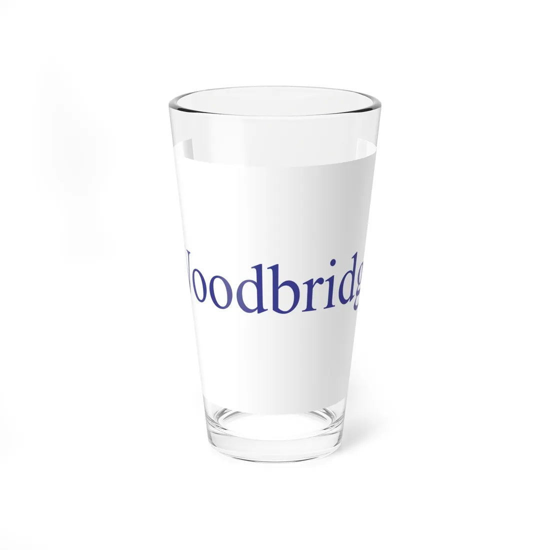 Flag of Woodbridge California (United States) Pint Glass 16oz 16oz - Go Mug Yourself