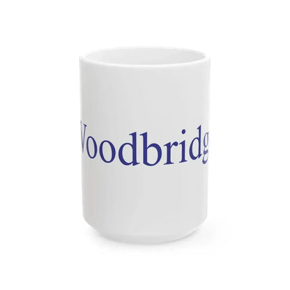 Flag of Woodbridge California (United States) White Coffee Mug 15oz - Go Mug Yourself