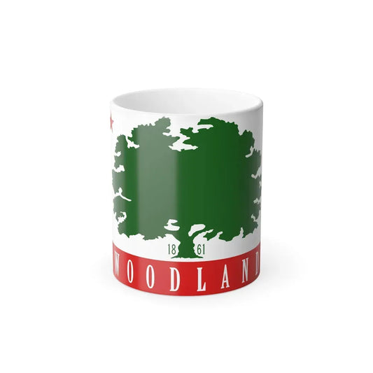 Flag of Woodland, California - Color Changing Coffee Mug 11oz - Go Mug Yourself