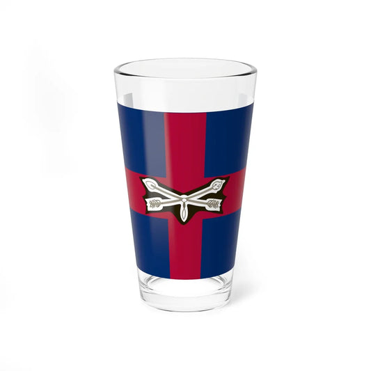 Flag of Worcester County Maryland (United States) Pint Glass 16oz 16oz - Go Mug Yourself