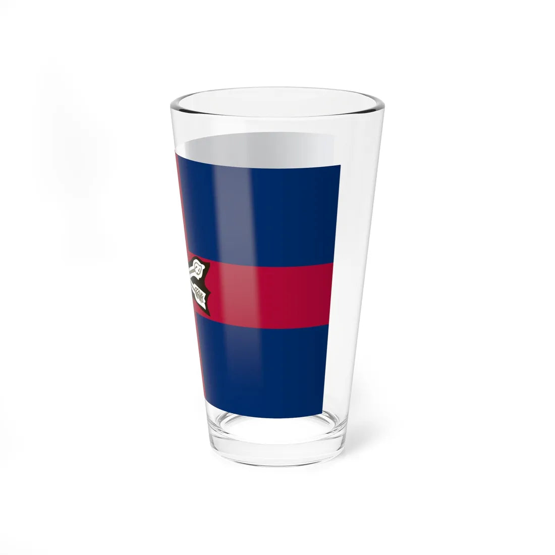 Flag of Worcester County Maryland (United States) Pint Glass 16oz - Go Mug Yourself