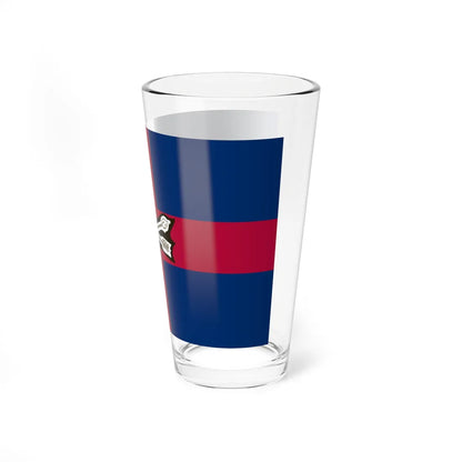 Flag of Worcester County Maryland (United States) Pint Glass 16oz - Go Mug Yourself