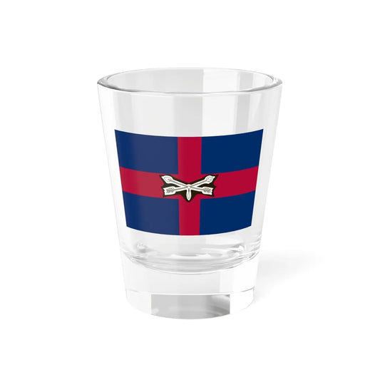 Flag of Worcester County Maryland (United States) Shot Glass 1.5oz 1.5oz - Go Mug Yourself