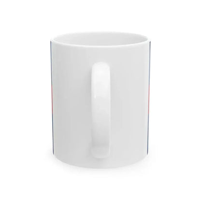 Flag of Worcester County Maryland (United States) White Coffee Mug - Go Mug Yourself