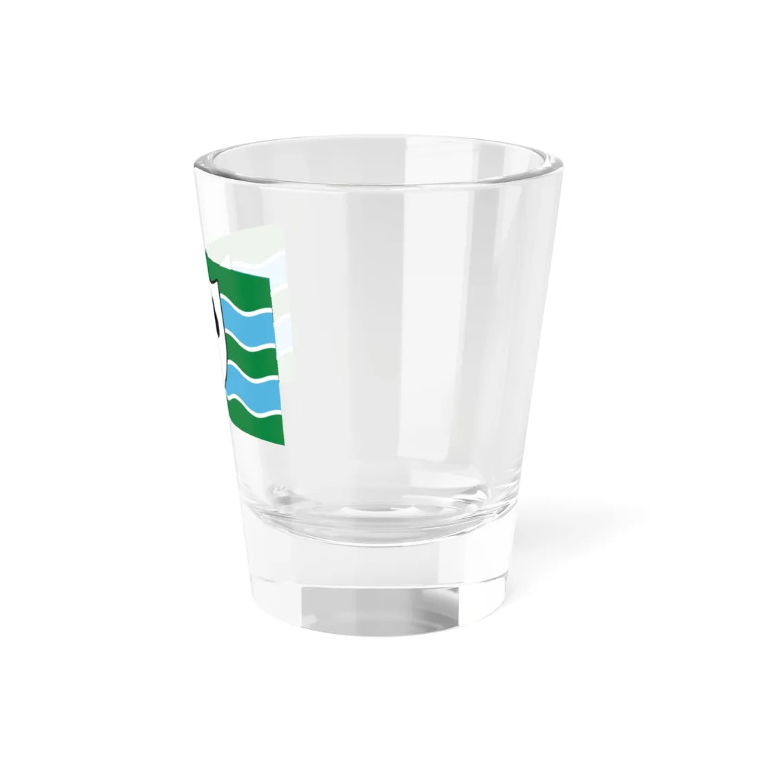 Flag of Worcestershire (England) Shot Glass 1.5oz - Go Mug Yourself