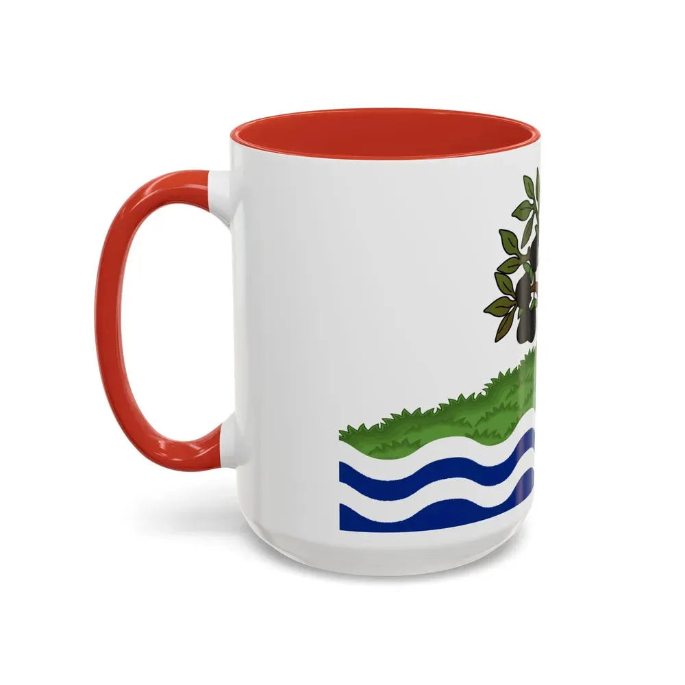 Flag of Worcestershire UK - Accent Coffee Mug - Go Mug Yourself
