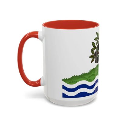 Flag of Worcestershire UK - Accent Coffee Mug - Go Mug Yourself