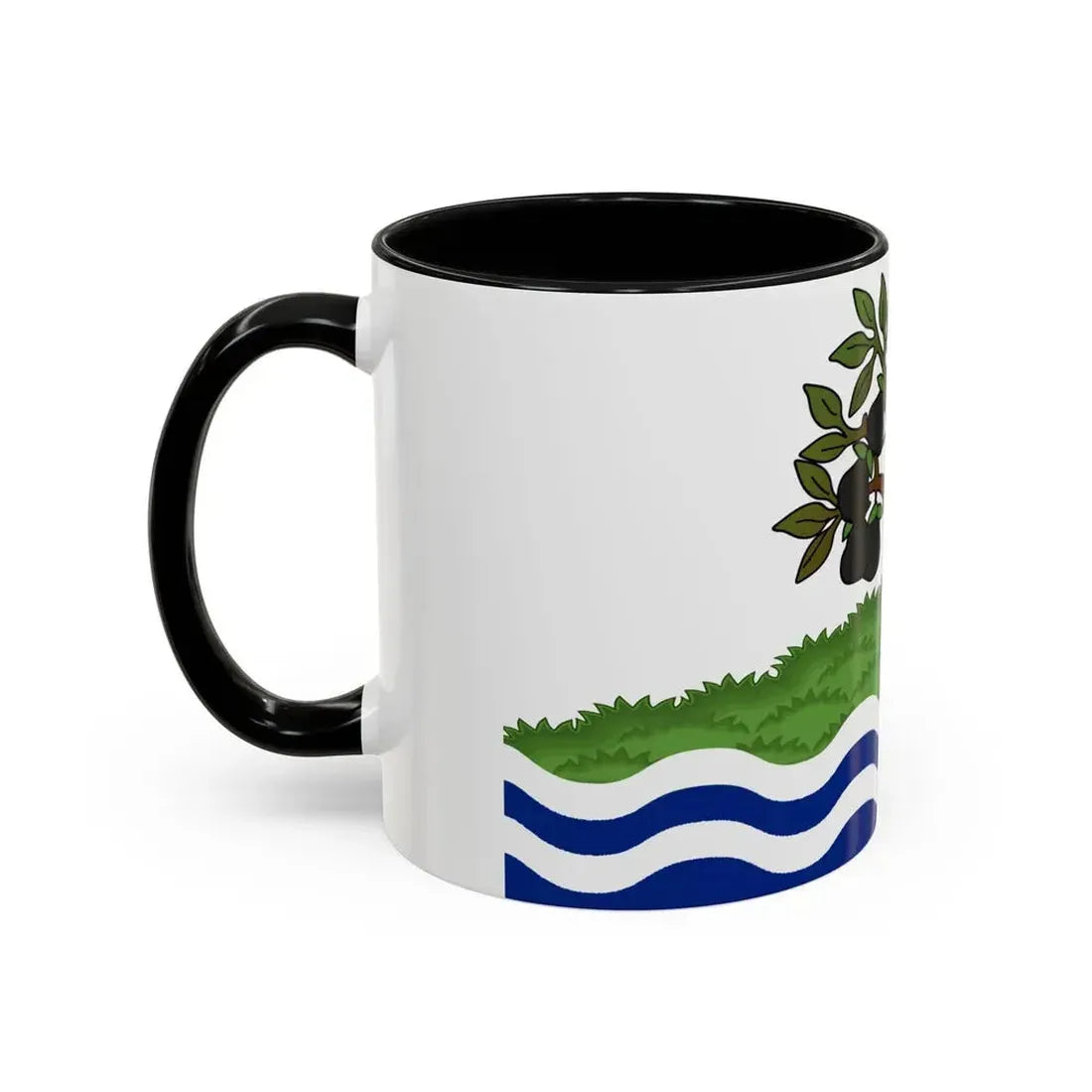 Flag of Worcestershire UK - Accent Coffee Mug - Go Mug Yourself