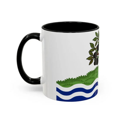 Flag of Worcestershire UK - Accent Coffee Mug - Go Mug Yourself