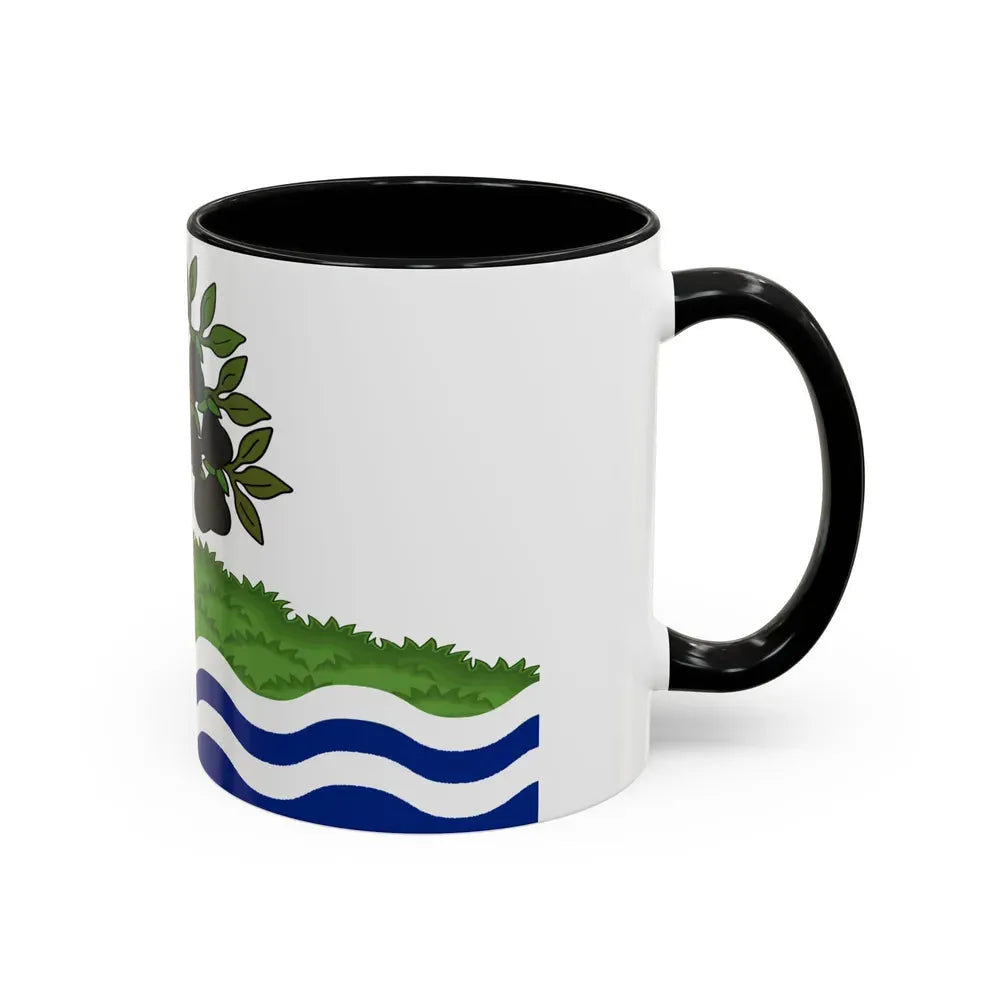 Flag of Worcestershire UK - Accent Coffee Mug - Go Mug Yourself