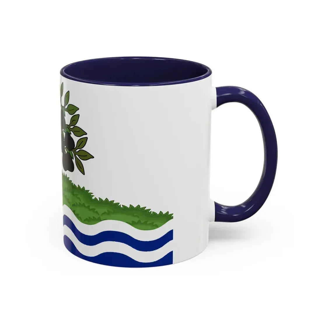 Flag of Worcestershire UK - Accent Coffee Mug - Go Mug Yourself